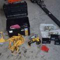 683440-1 Dewalt jigsaw, Tool box, batteries 3 pcs + miscellaneous