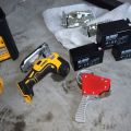 683440-4 Dewalt jigsaw, Tool box, batteries 3 pcs + miscellaneous