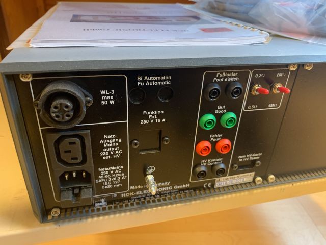 876463-6 Light fixture tester HCK Elektronic