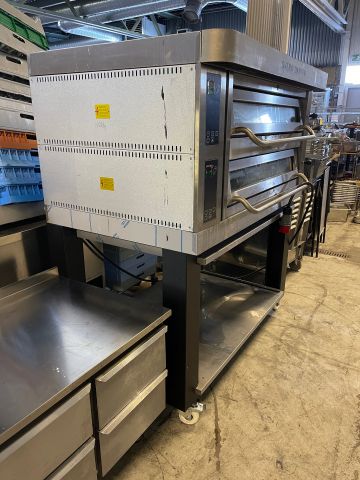 878359-5 Pizza oven Sveba Dahlen 2-deck 602P, for 12 pizzas