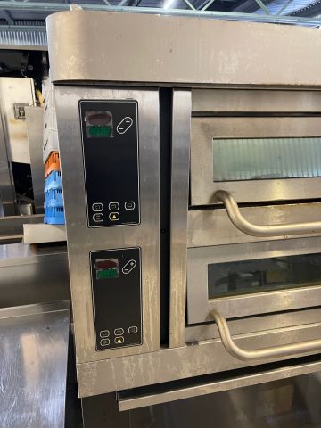 878359-6 Pizza oven Sveba Dahlen 2-deck 602P, for 12 pizzas