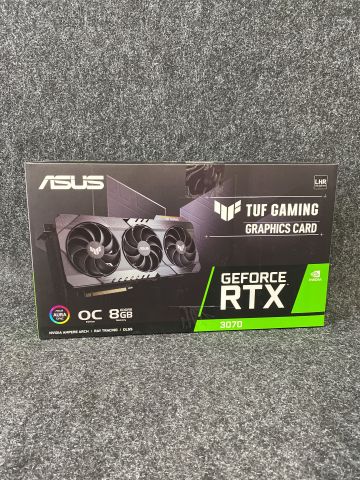 878205-2 Graphics Card ASUS Geforce RTX 3070 TUF Gaming OC V2 (LHR) 8GB