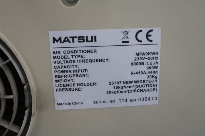 795023-5 AirCondition, Matsui MPA9KWR