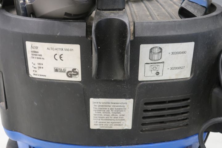 795037-4 Rough vacuum cleaner, Nilfisk Alto Attix 550-01
