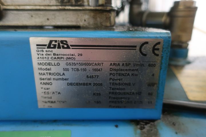 795051-6 Compressor, GIS 500 TCB-150 GS35