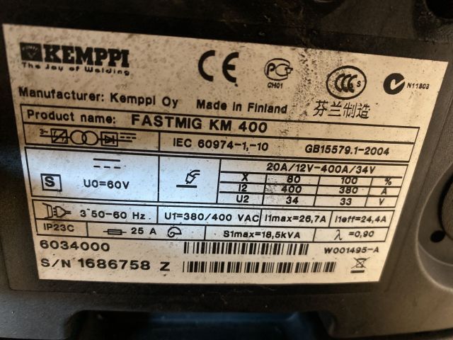 865604-14 Migsvets Kemppi Fastmig KM 400