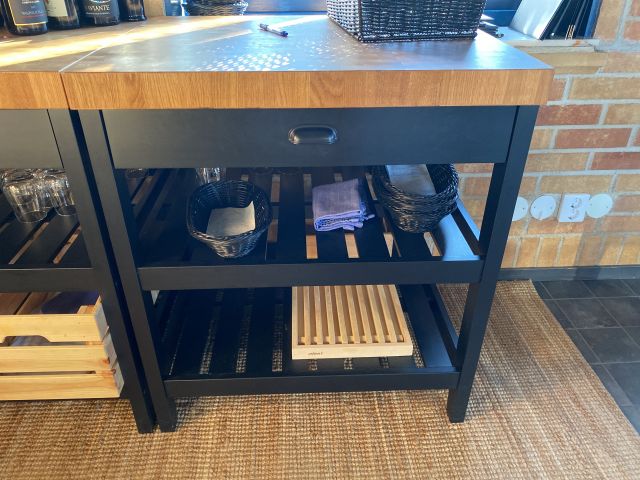 865768-7 Dining table incl. 4 chairs, 2 kitchen islands, Ikea