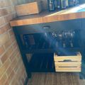 865768-8 Dining table incl. 4 chairs, 2 kitchen islands, Ikea