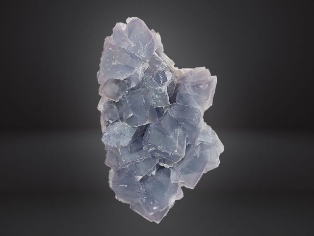 878459-1 Mineral Cluster Purple Fluorite, Chen Zhou