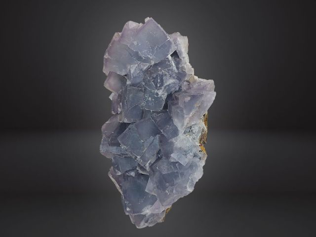 878459-2 Mineral Cluster Purple Fluorite, Chen Zhou