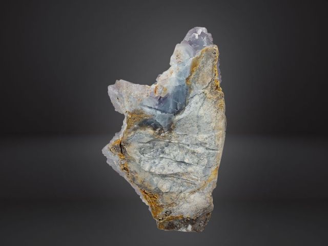 878459-4 Mineral Cluster Purple Fluorite, Chen Zhou