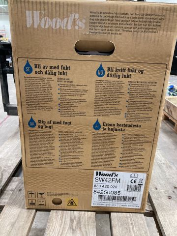 877838-3 Luftavfuktare Woods SW42FW inkl extra filter