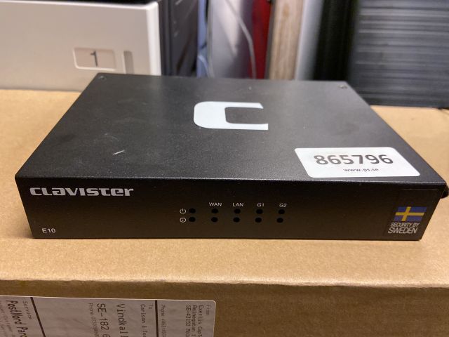 865796-1 Firewall Clavister E10