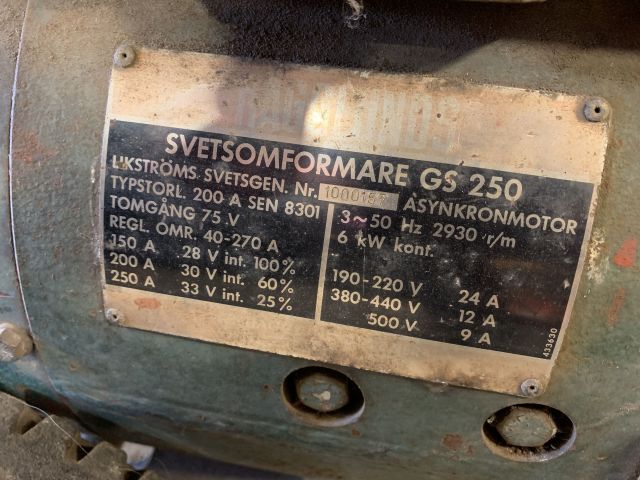 809512-5 Elsvets Hägglunds GS250