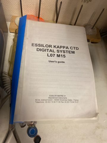 865829-11 Grinding machine and Block machine Essilor Kappa CT