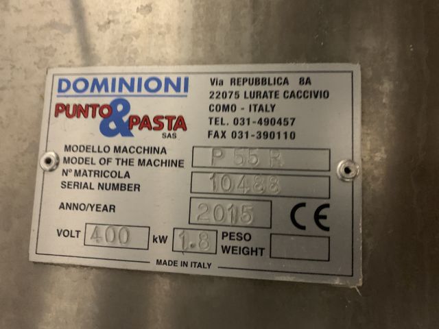 809484-8 Pasta Dominioni Punto & Pasta P55R