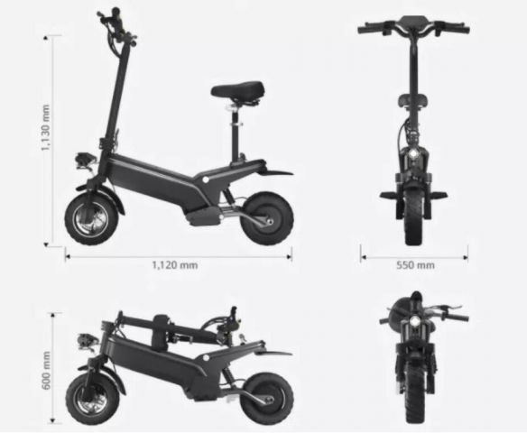 879249-11 Electric bike folding, Sakura 250W, 35km range