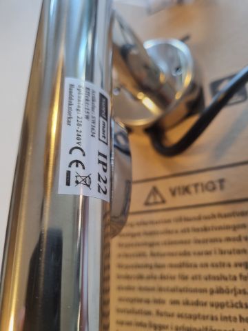 879492-4 Hild krom Handdukstork - SW1634 - fri frakt