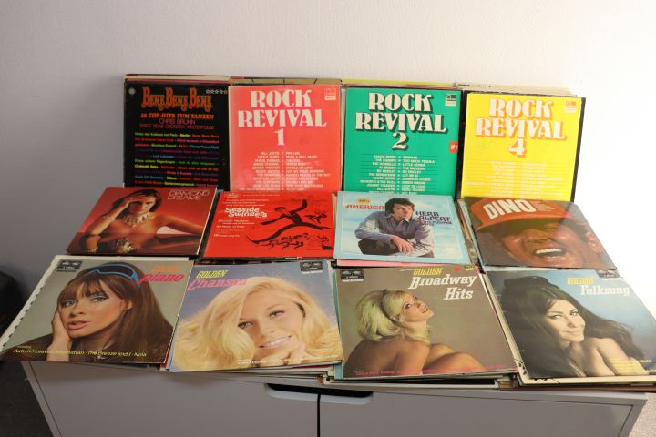 704014-28 LPs / vinyl records 142pcs