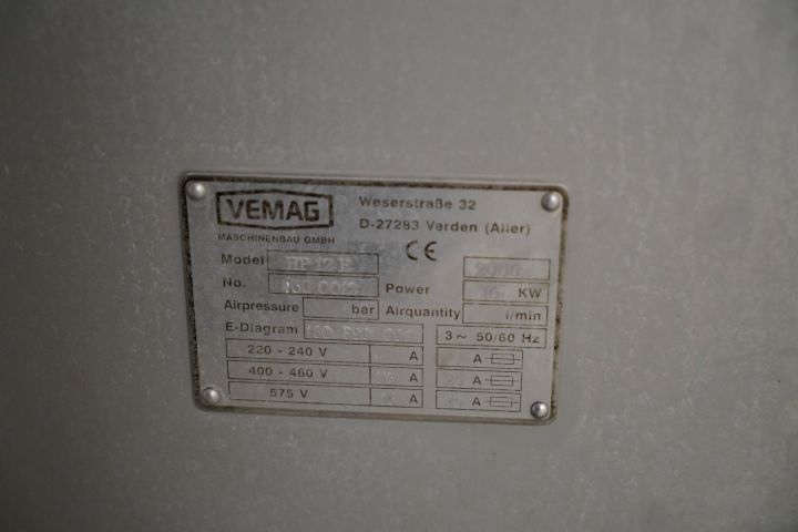 833633-9 Sausage stuffing / mincer - VEMAG HP12E / portioner MMP220