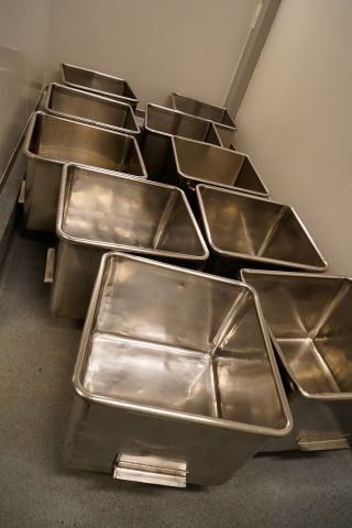 833633-15 Sausage stuffing / mincer - VEMAG HP12E / portioner MMP220