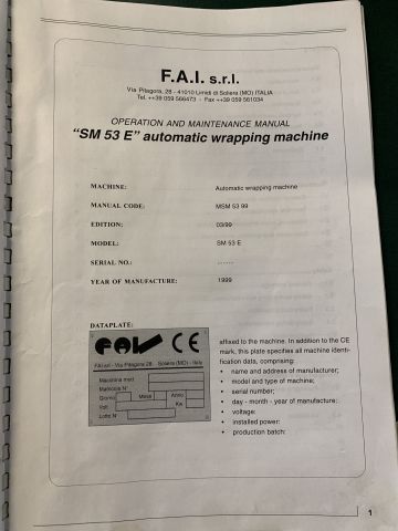 876482-9 Wrapped Fai pack Sm53e -1999