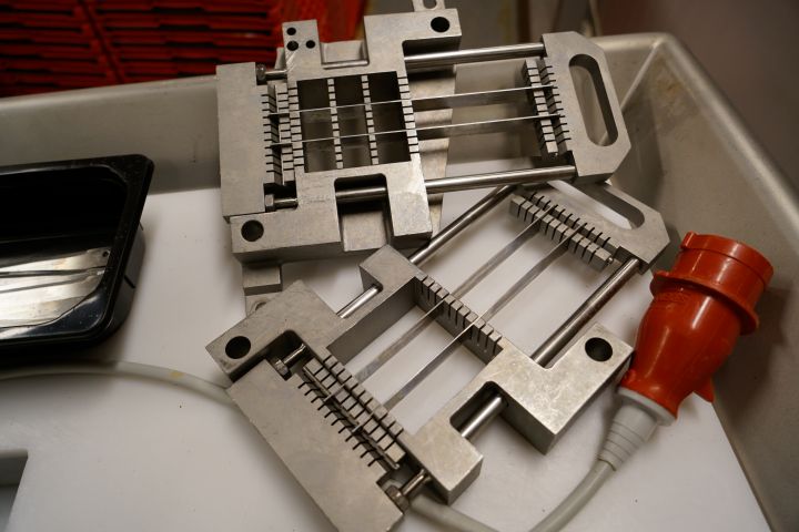 879501-5 Meat dice machine, Schneidetechnik MHS 850