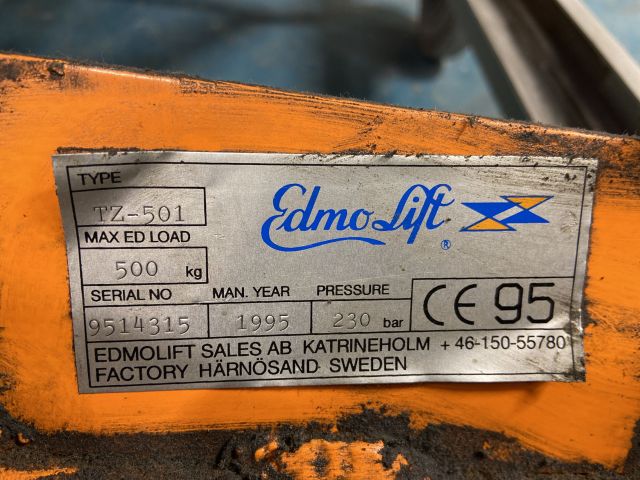 876533-7 Lifting table on wheels Edmo Lift