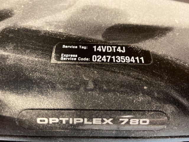 876529-6 Computer Optiplex 780, screen