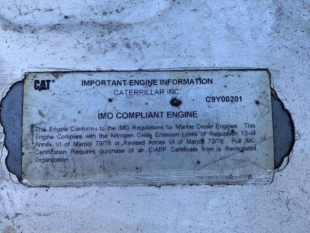 866645-13 Caterpillar C9 Marine Engine
