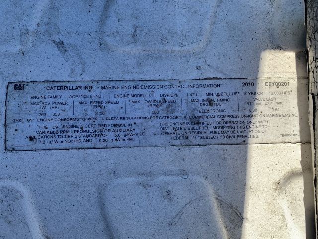 866645-14 Caterpillar C9 Marine Engine