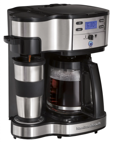 884625-1 Coffee maker Hamilton Beach The Scoop 2-way Brewer