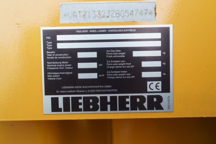 884707-16 Wheel loader Liebherr L556 Xpower - 2019