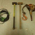 826318-1 Sledgehammer, Chain block and Splice cable