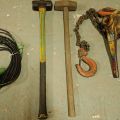 826318-2 Sledgehammer, Chain block and Splice cable
