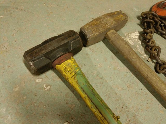 826318-3 Sledgehammer, Chain block and Splice cable