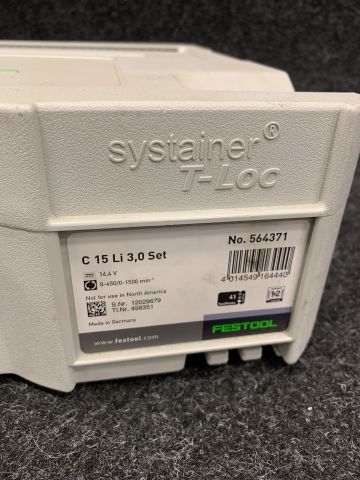 884968-3 Drill screwdriver Festool C 15 Li-Ion