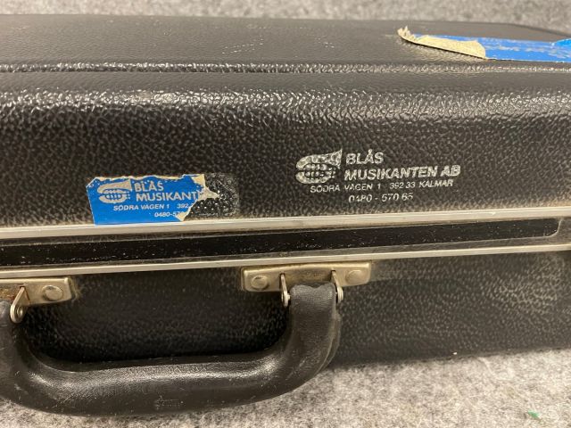 828710-3 Trumpet Besson 600 with two nozzles