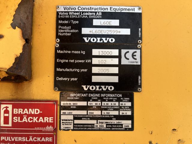 779668-21 Wheel loader Volvo L60E -05