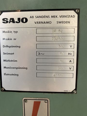 795056-11 Fräsmaskin - Sajo UF-52