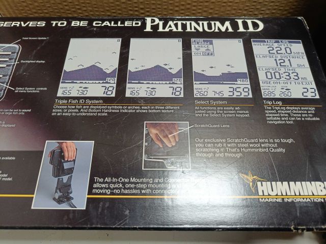 826340-16 Sonar Humminbird Platinum ID