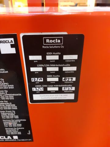 888440-3 Rocla PVA 10 D pinoamisvaunu (akku rikki)