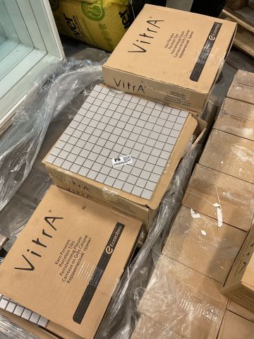 836898-1 Mosaic tiles 300x300 mm Light gray