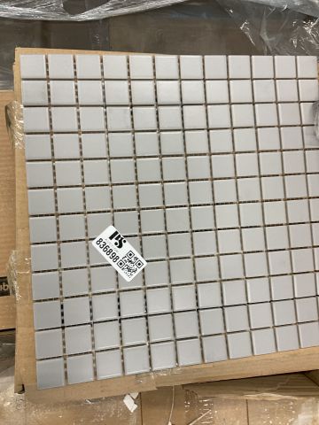 836898-3 Mosaic tiles 300x300 mm Light gray
