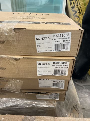 836898-5 Mosaic tiles 300x300 mm Light gray