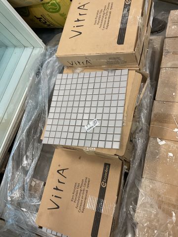 836898-6 Mosaic tiles 300x300 mm Light gray