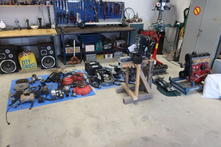 889556-95 Norcem Day 21 DC with unused volvo penta B230 [renovation project started]