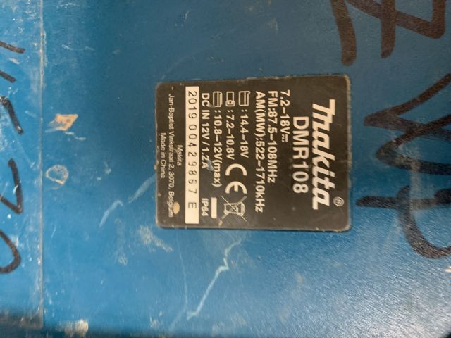 802606-6 Construction radio Makita DMR108 2 pieces