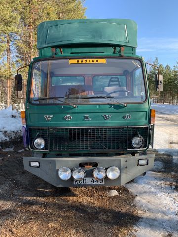 809528-2 Horse transport Volvo F 406-4X2 1V - 1978