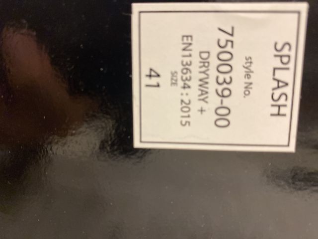 885243-4 Mc boots. Lindstrand's splash. Size 41. New. FREE SHIPPING, Low reservation prices